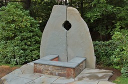 Bluestone fire pit