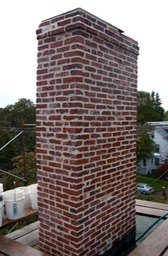Completed chimney