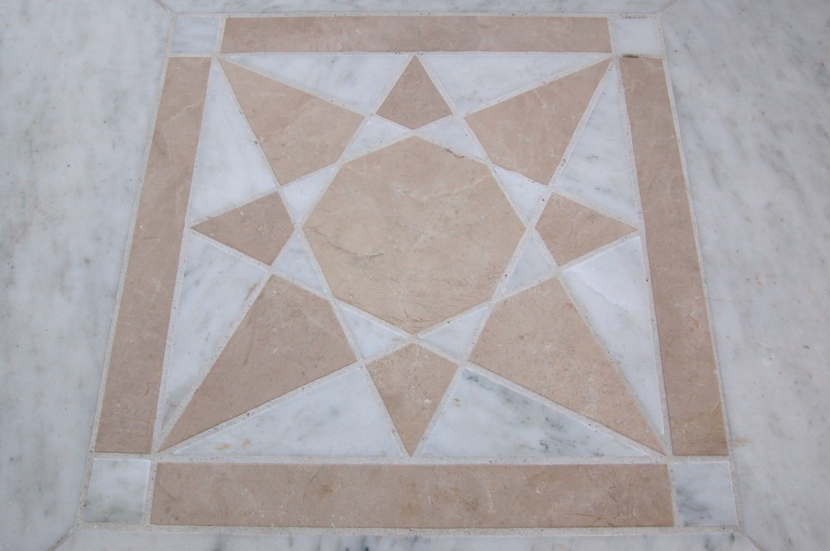 Marble inlay design
