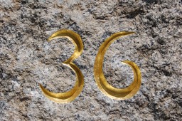 Stone carving - Garden accents - Lettering