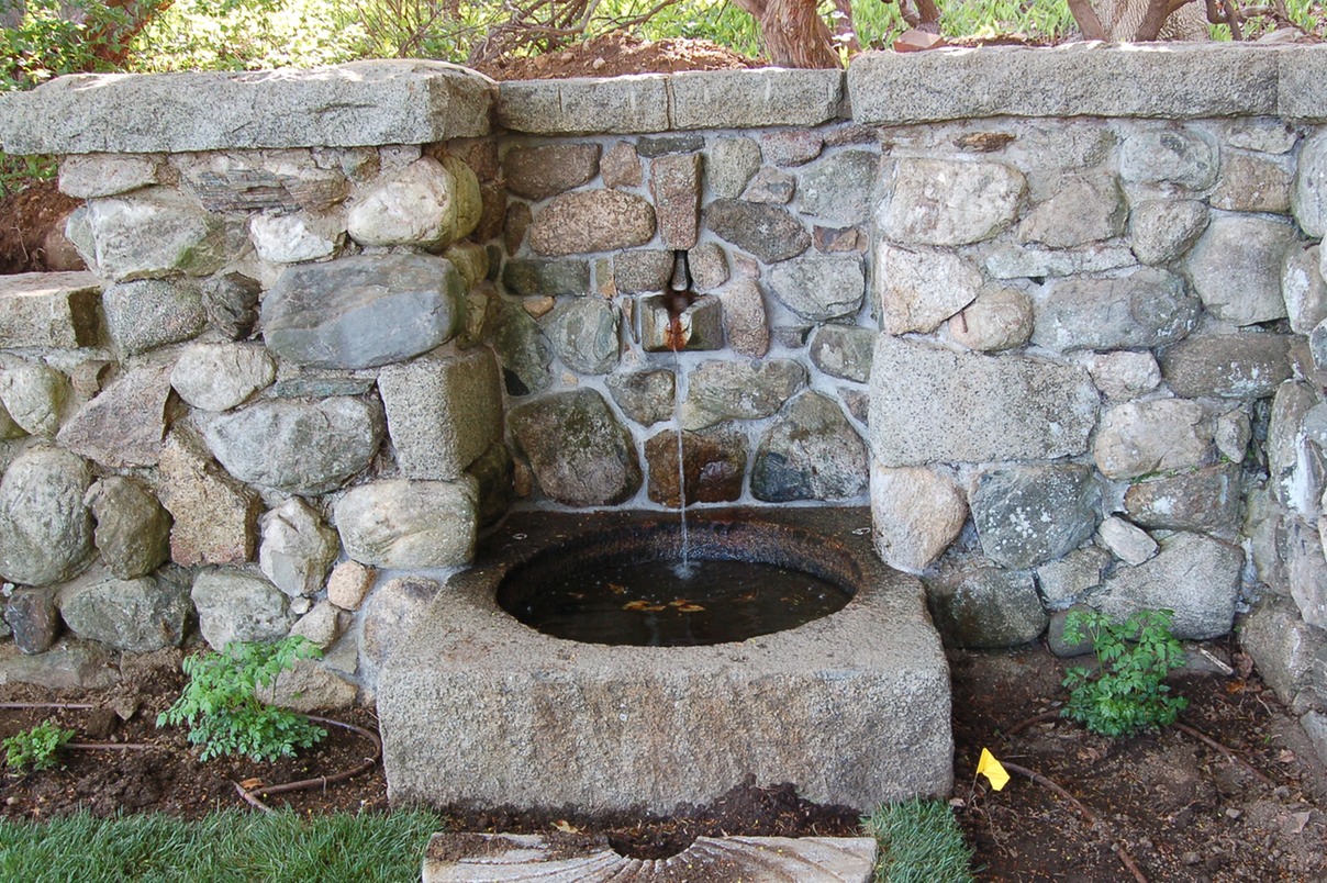 fountain restored